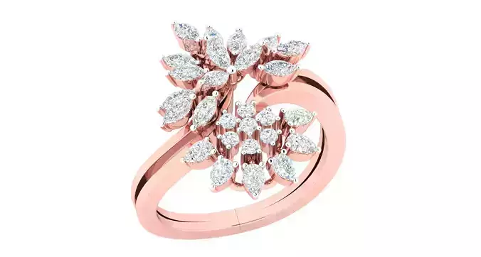 Women ring 3dm stl render detail 3D print model