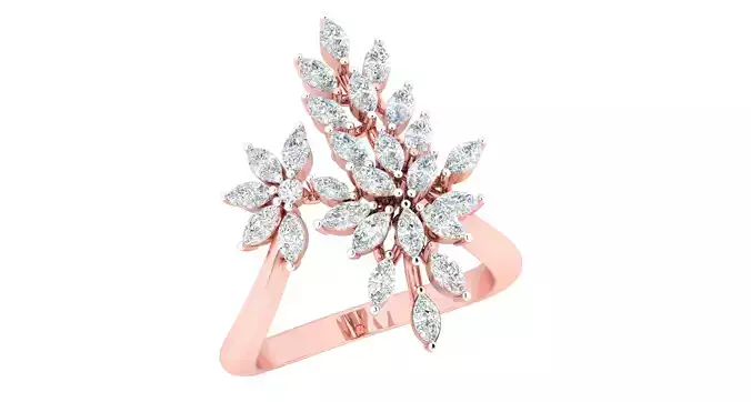 Women ring 3dm stl render detail 3D print model