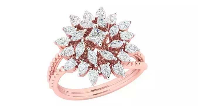 Women ring 3dm stl render detail 3D print model