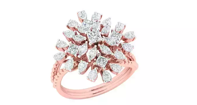 Women ring 3dm stl render detail 3D print model