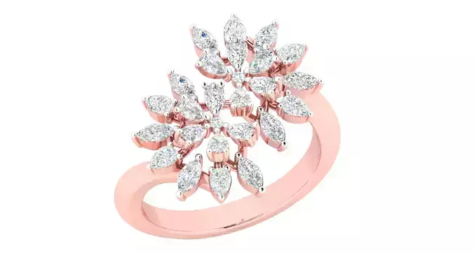 Women ring 3dm stl render detail 3D print model