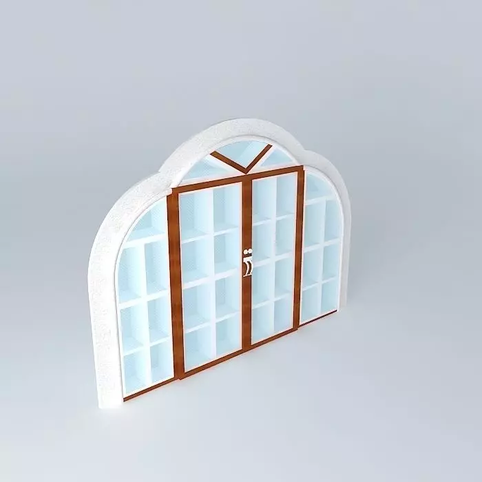 Door and window Free 3D model