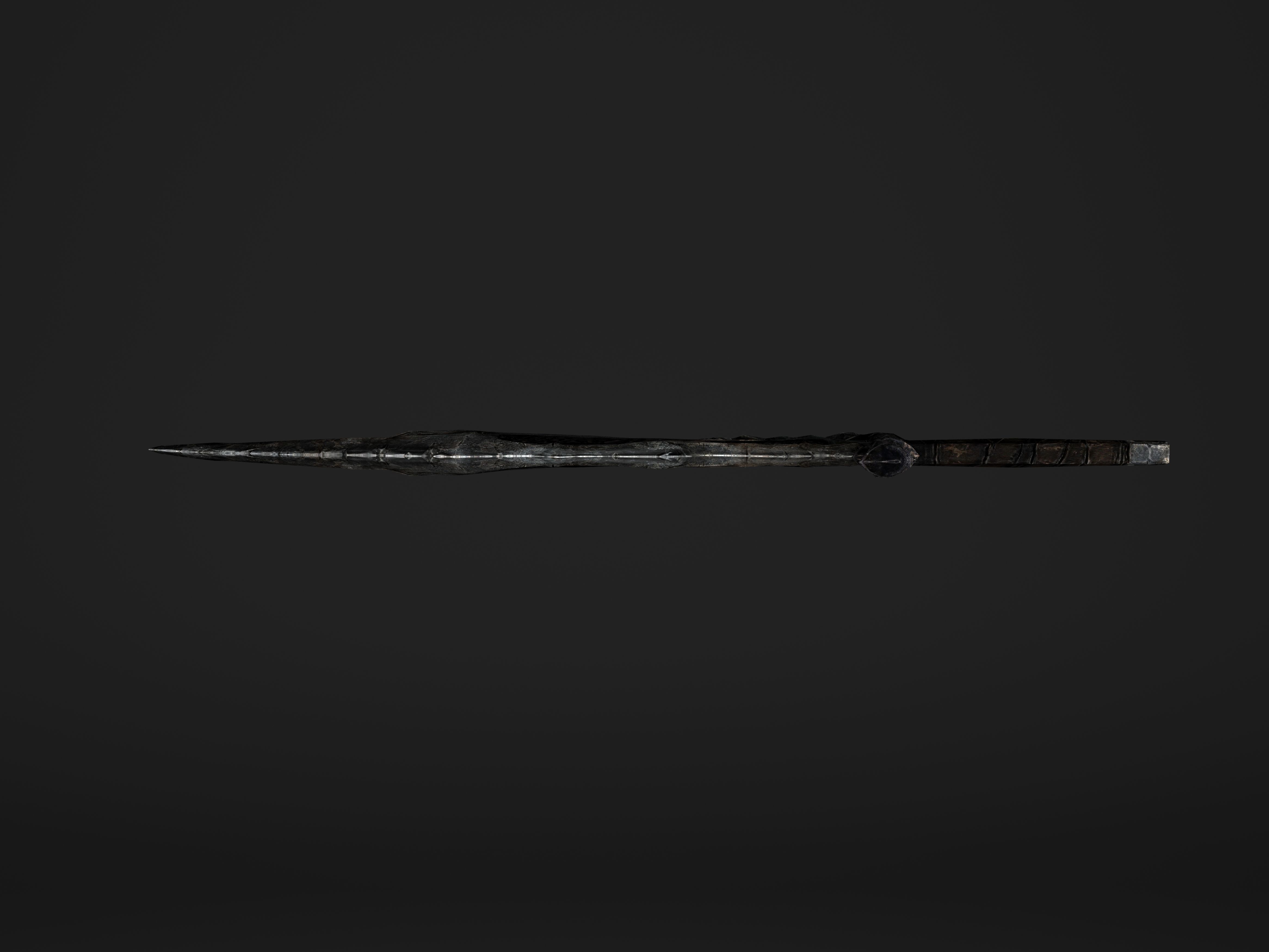 The Black Sore Sword Low-poly 3D model_11