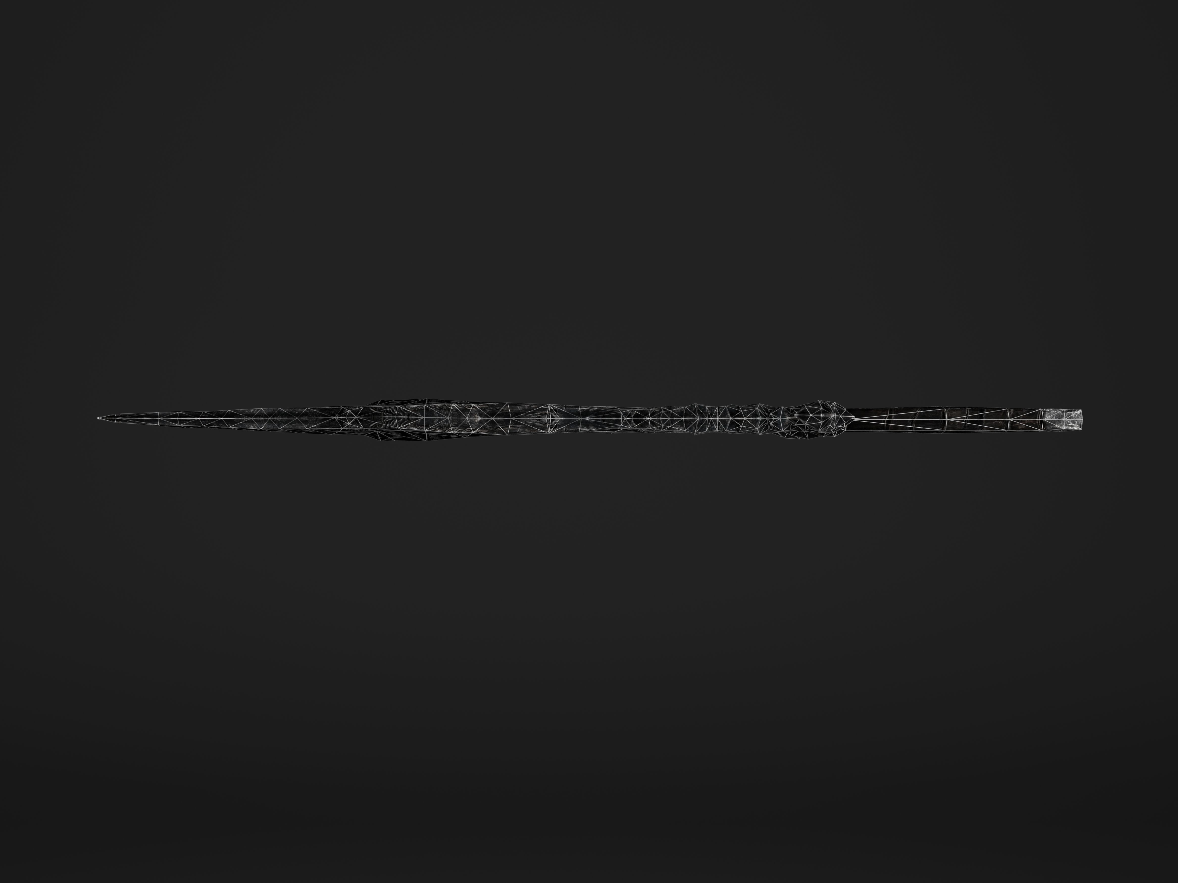 The Black Sore Sword Low-poly 3D model_13