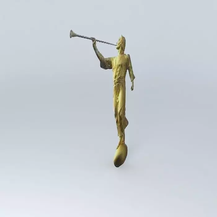 Angel Moroni Modelo 10 Free 3D model