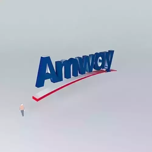 Logo de Amway. Free 3D model