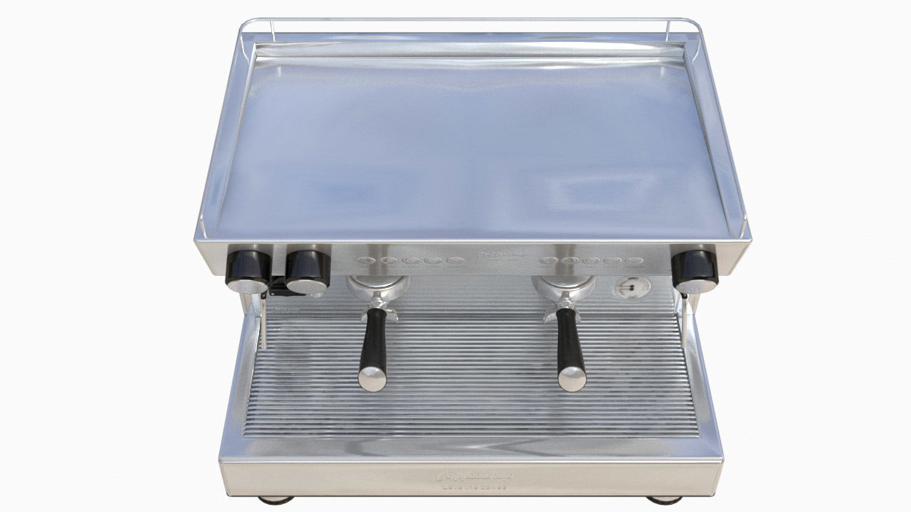 Bar coffee machine Low-poly 3D model_2