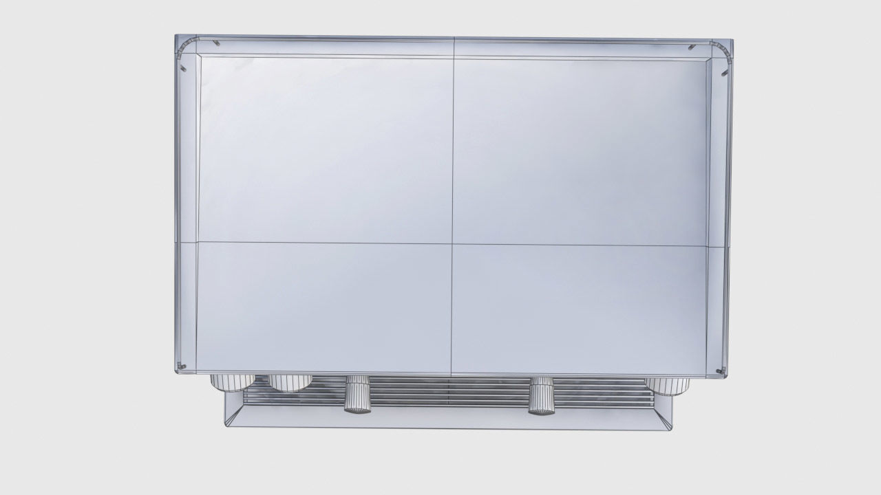 Bar coffee machine Low-poly 3D model_11