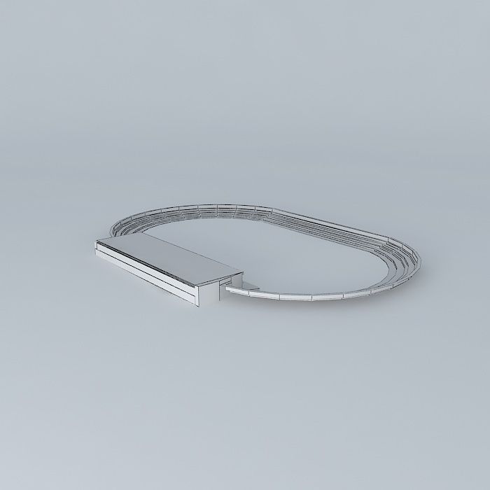 The new stadium &quot;Adem Jashari&quot; Free 3D model_3