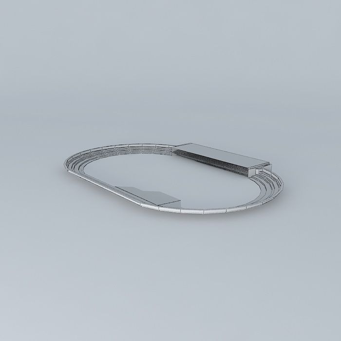 The new stadium &quot;Adem Jashari&quot; Free 3D model_4