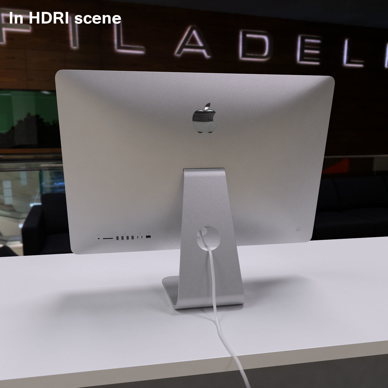Apple iMac Retina 5K 27inch Display 3D model_13