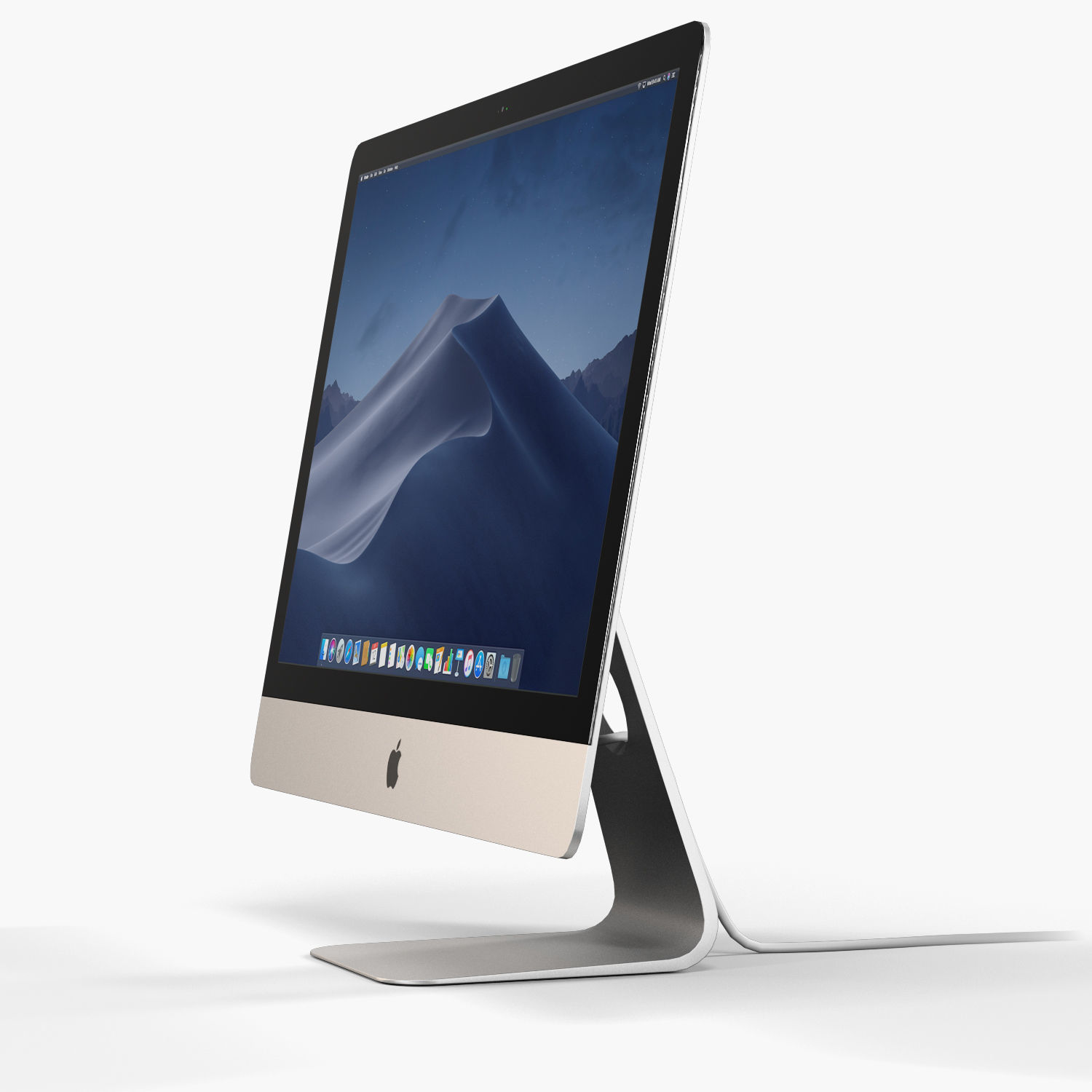 Apple iMac Retina 5K 27inch Display 3D model_4