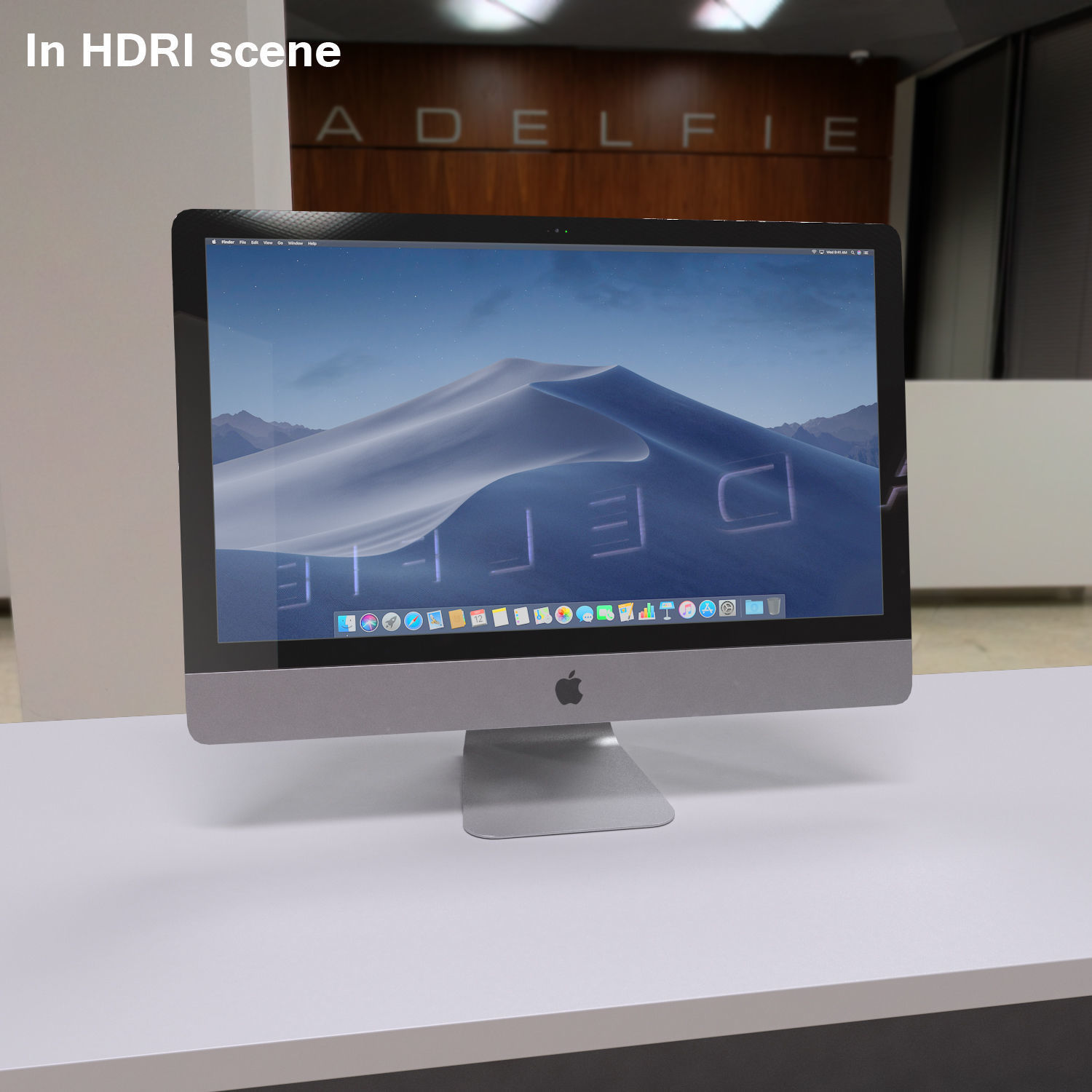 Apple iMac Retina 5K 27inch Display 3D model_12