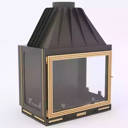 Seguin multivision 7000 wood stove