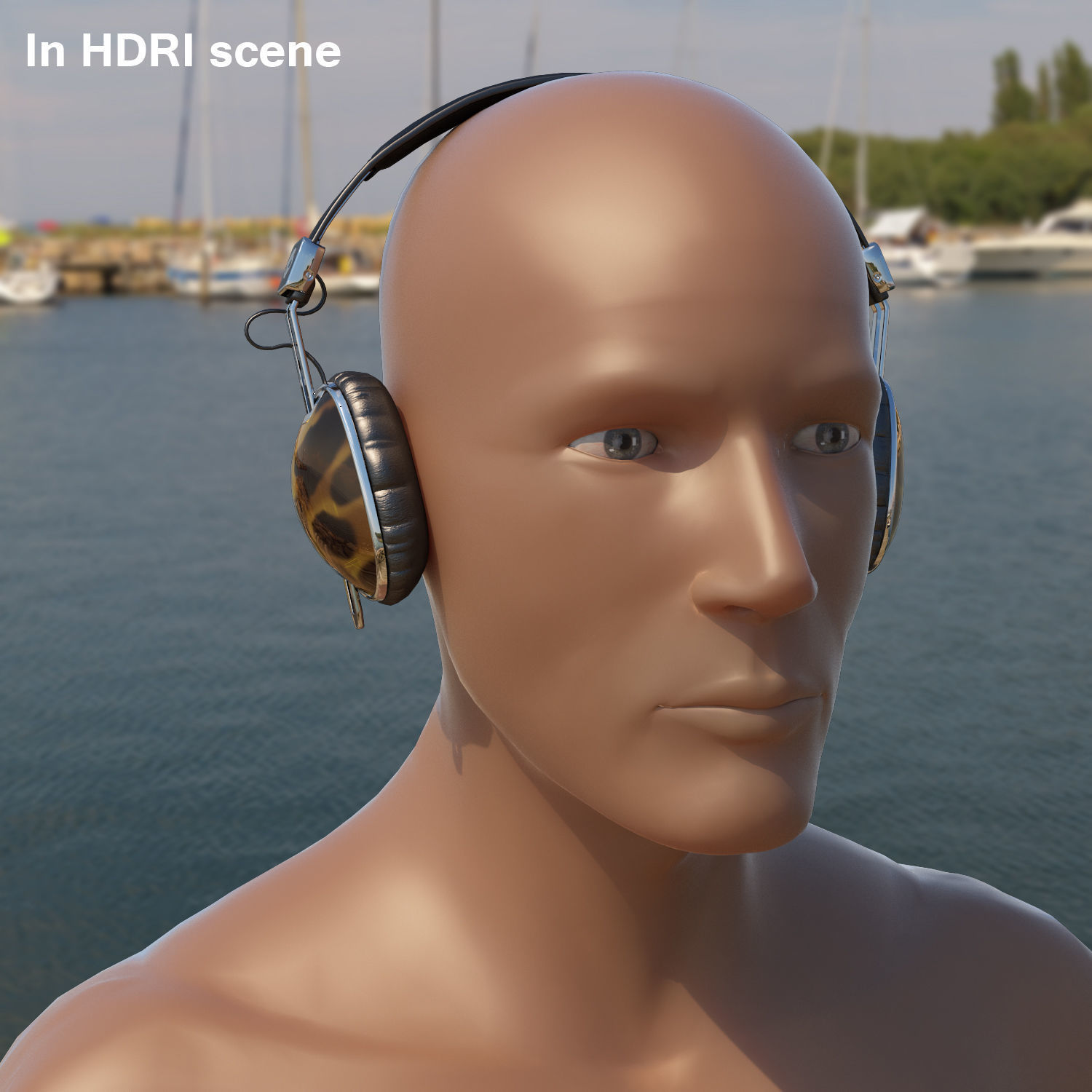Skullcandy Navigator Tortoise headphones 3D model_18