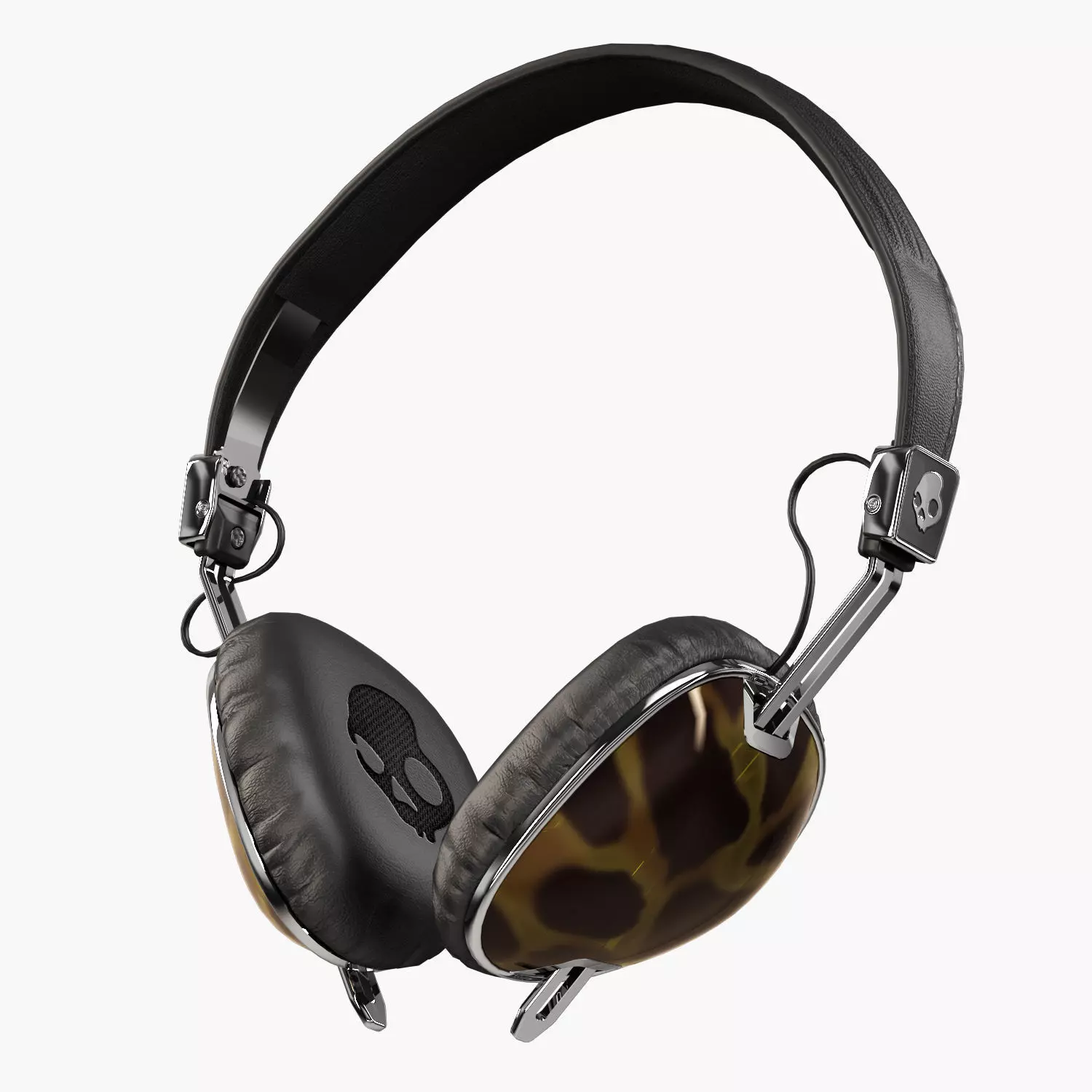 Skullcandy Navigator Tortoise headphones 3D model_0
