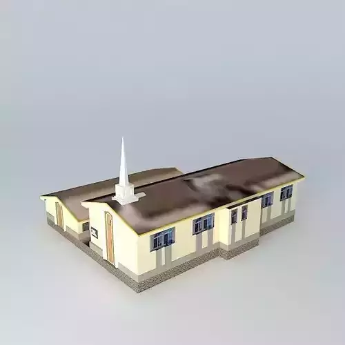 LDS. Mormon meeting center, Hidalgo del Parral, Chihuahua, Mexico.