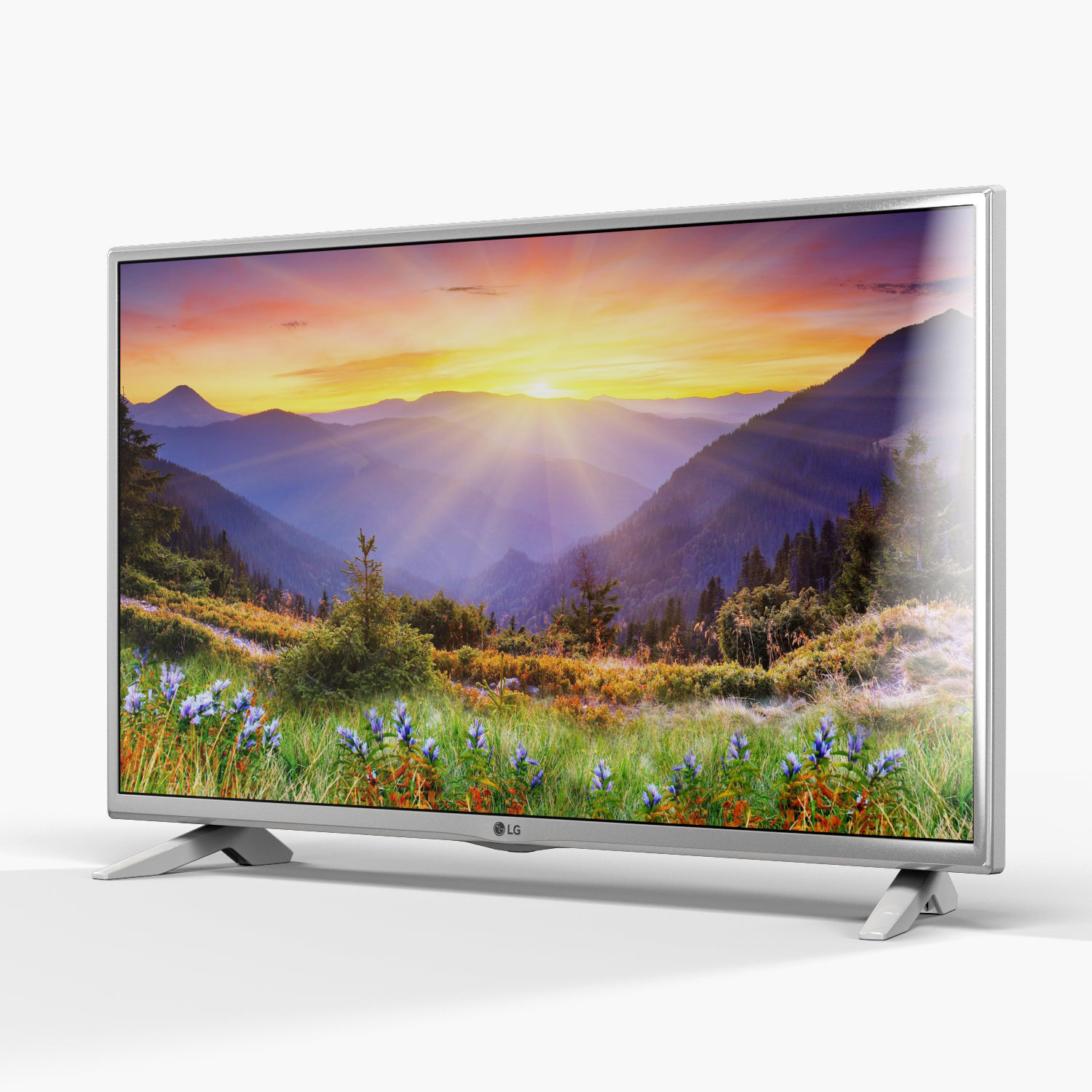 LG 32LH519U LED TV 3D model_4