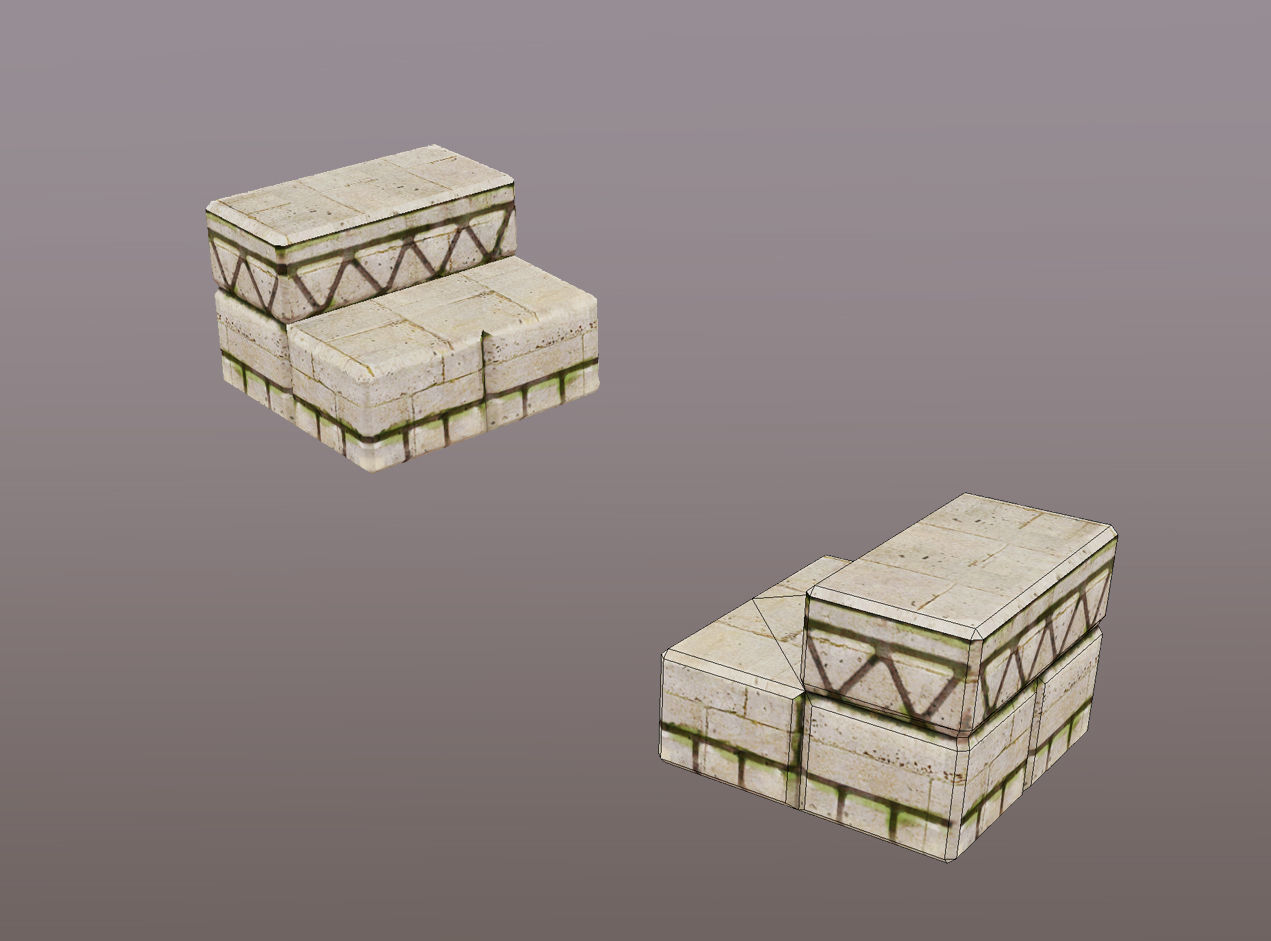 PirateCollection Totems Low-poly 3D model_4