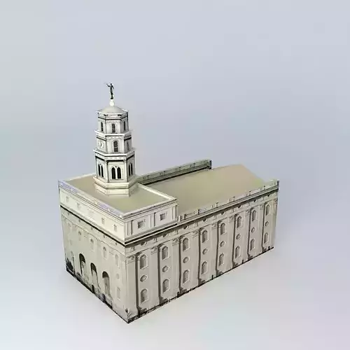 LDS. Temple Nauvoo, Illinois  Templo Mormon.  113th. Operating temple.