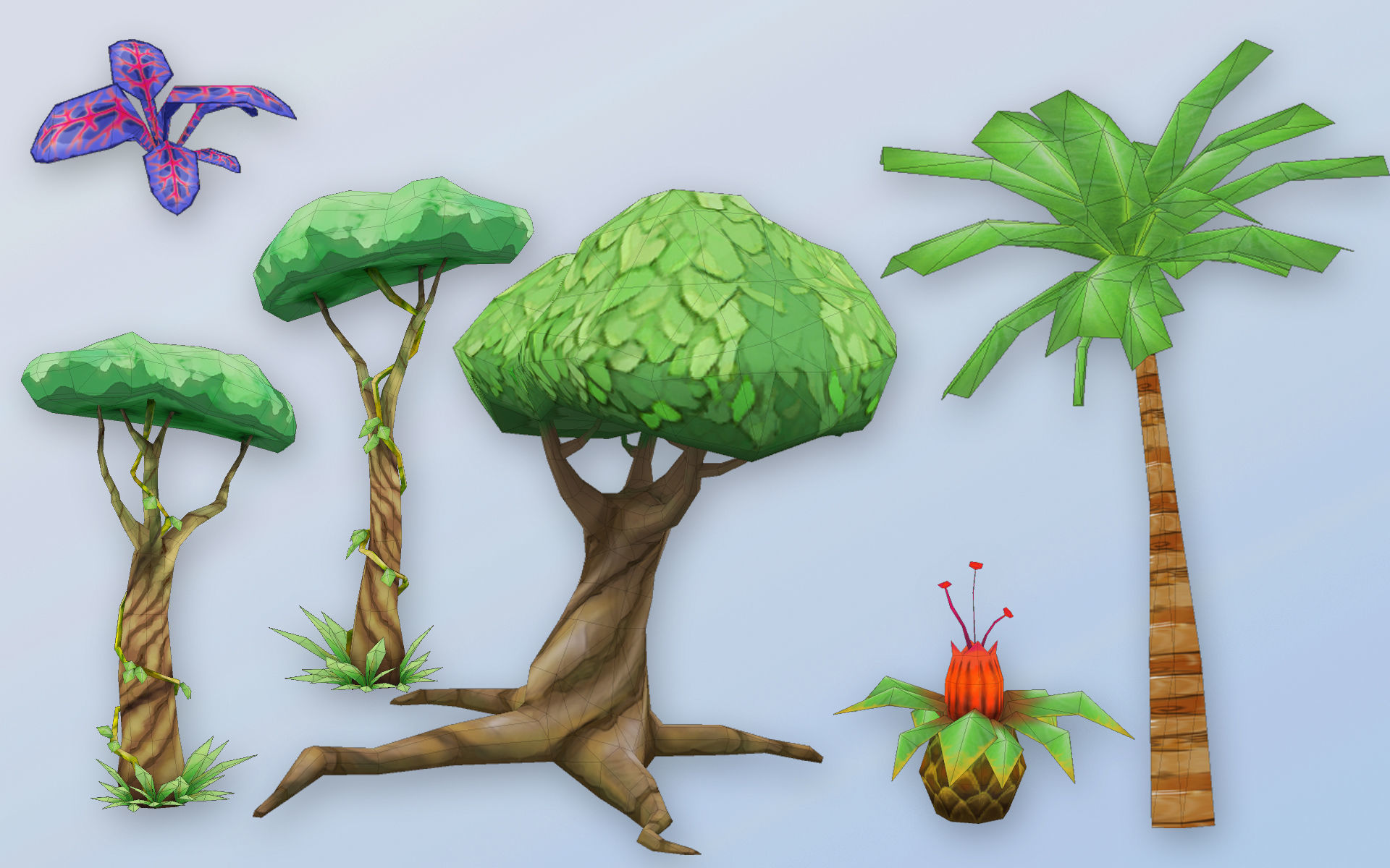 PirateCollections two huts in style of hawaiian village _6