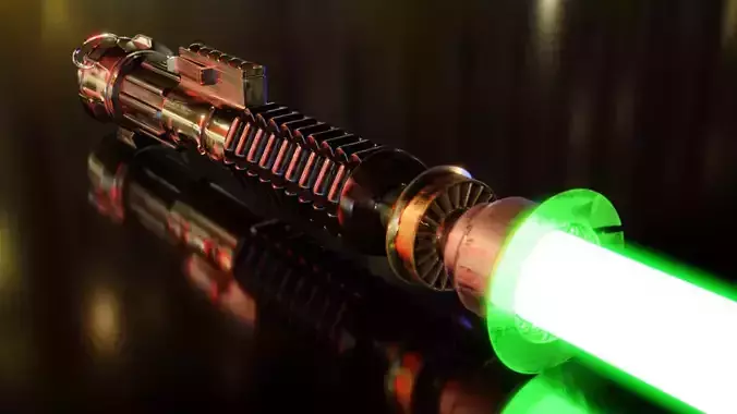 Obi Wan Kenobi s Light Saber  3D model