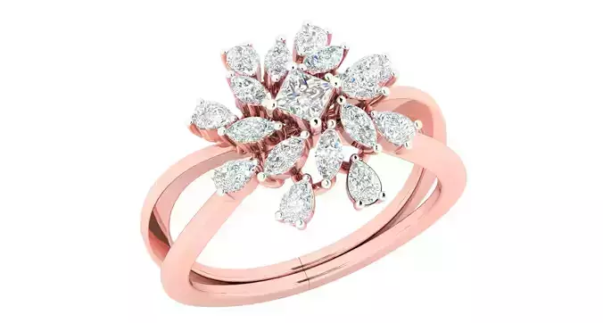 Women ring 3dm stl render detail 3D print model