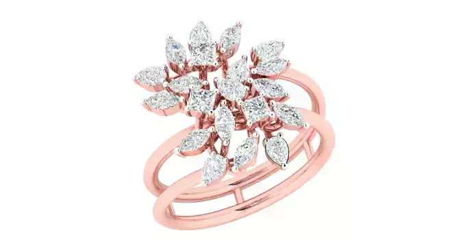 Women ring 3dm stl render detail 3D print model