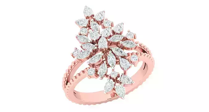 Women ring 3dm stl render detail 3D print model