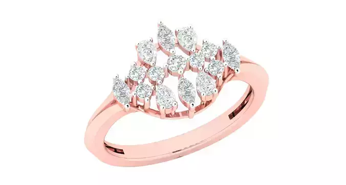 Women ring 3dm stl render detail 3D print model