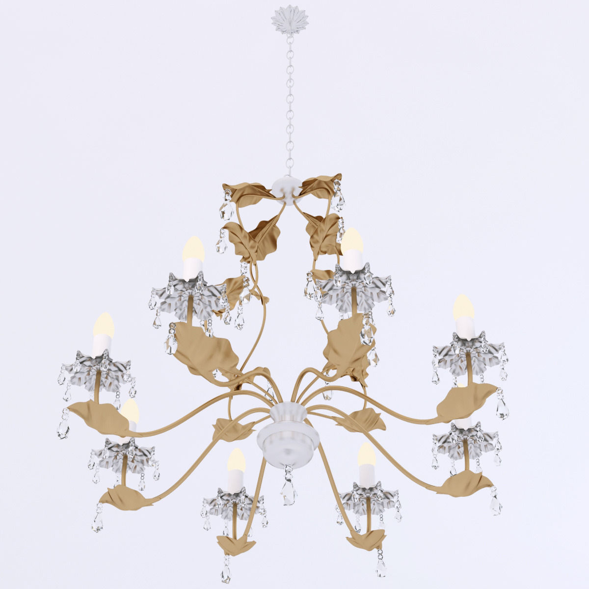 Ferroluce Lampardi 2288 chandelier 3D model_2