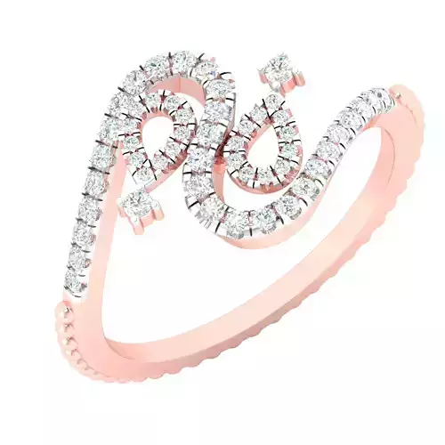 Women ring 3dm stl render detail 3D print model