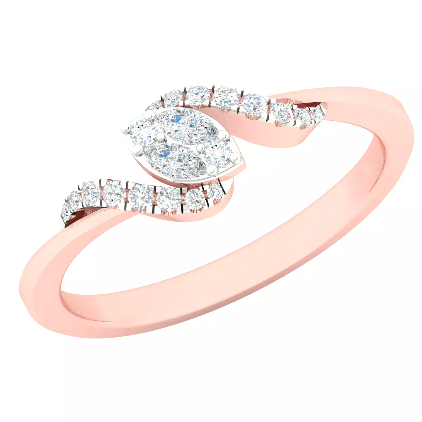 Women ring 3dm stl render detail 3D print model 3D print model_0