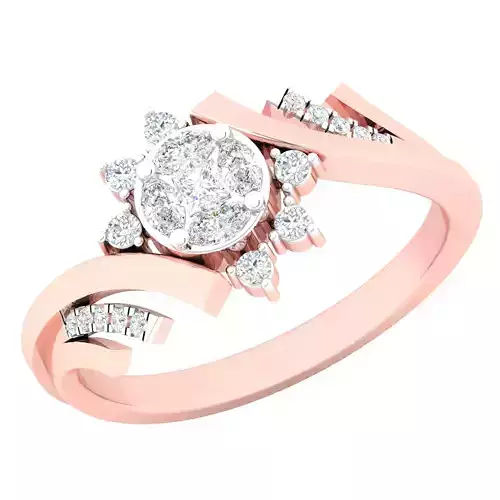 Women ring 3dm stl render detail 3D print model