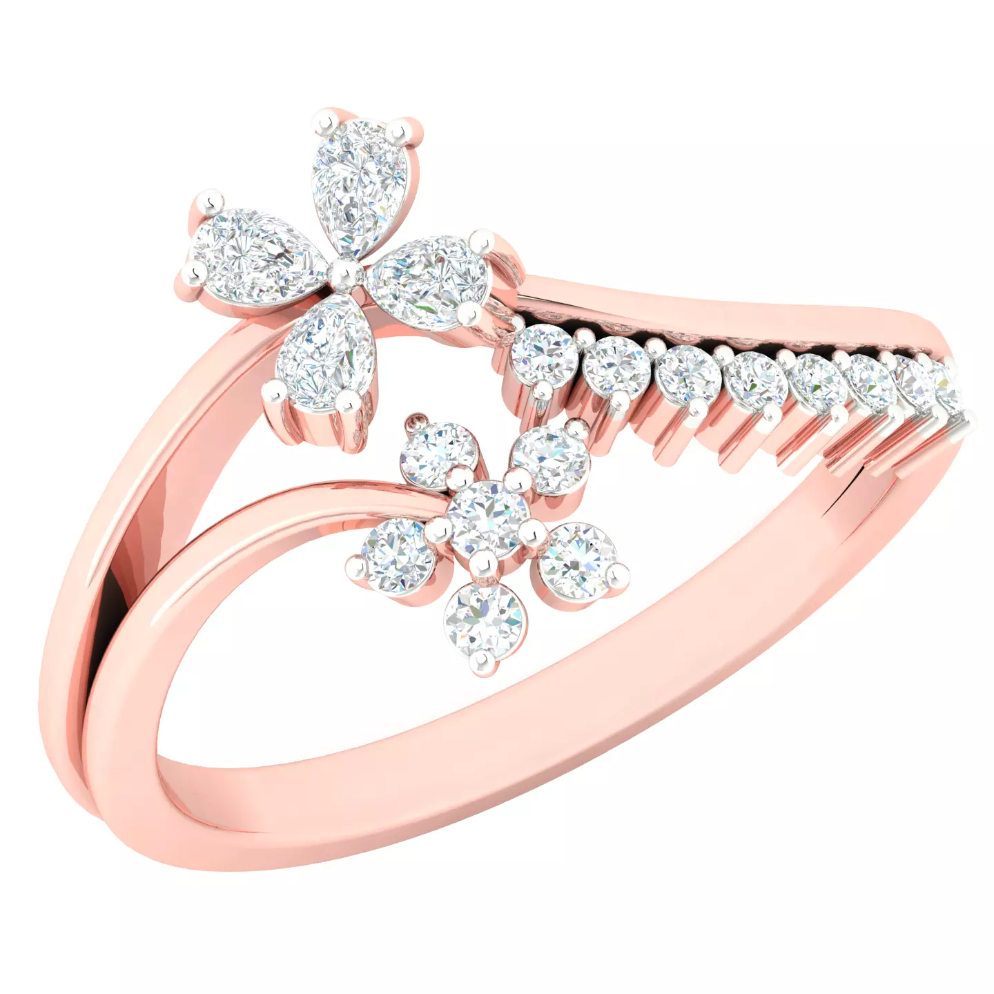 Women ring 3dm stl render detail 3D print model 3D print model_0