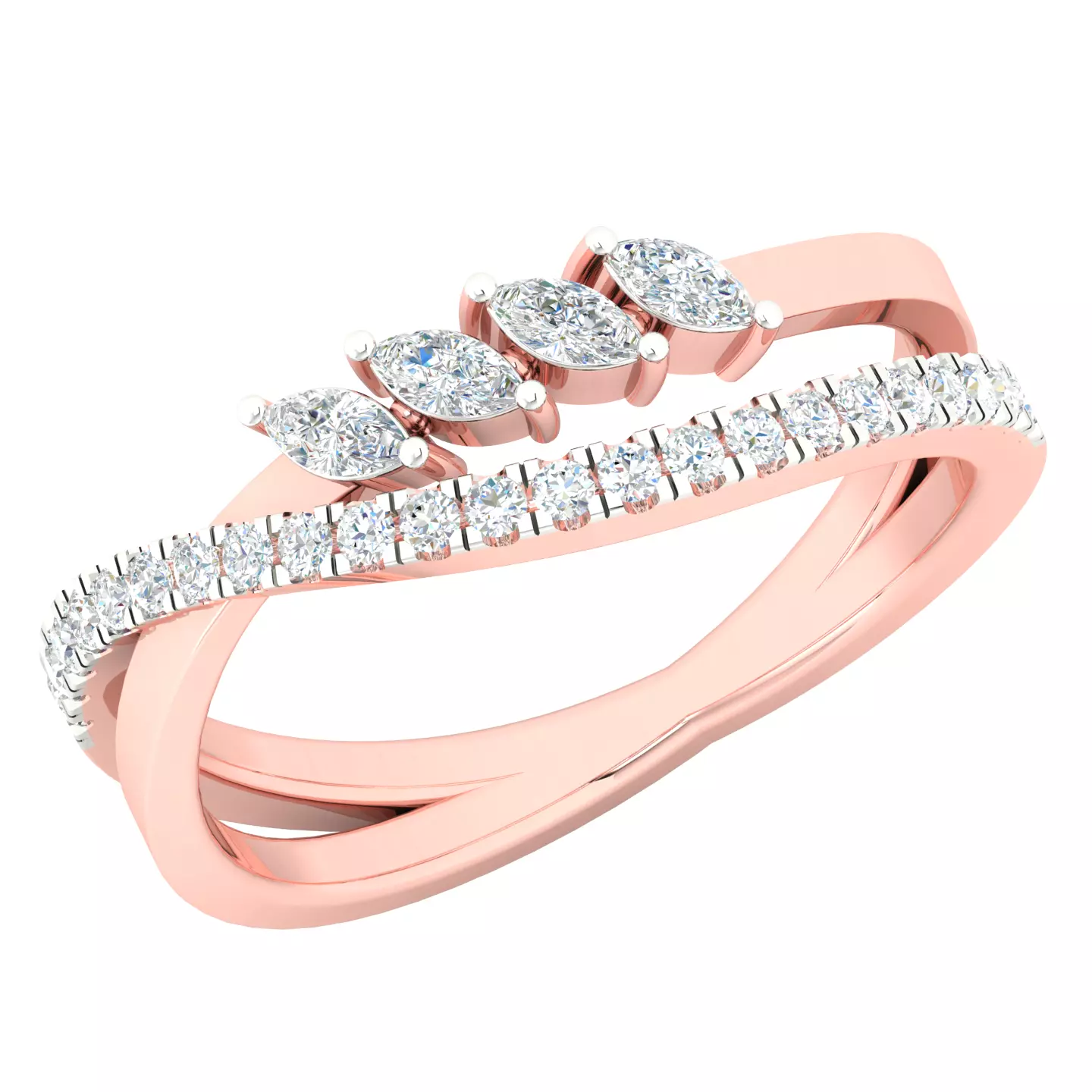 Women ring 3dm stl render detail 3D print model 3D print model_0