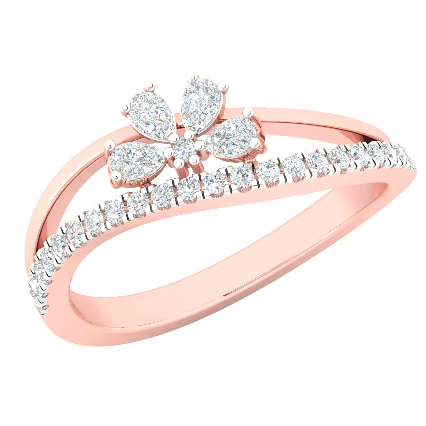 Women ring 3dm stl render detail 3D print model 3D print model_0