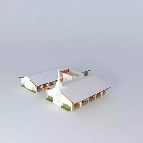 LDS. Centro de Reunion Mormon, Capilla Cancun Quintana, Roo. Mexico.