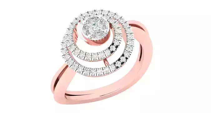 Women ring 3dm stl render detail 3D print model