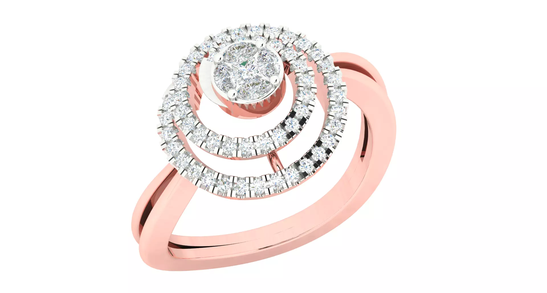 Women ring 3dm stl render detail 3D print model 3D print model_0