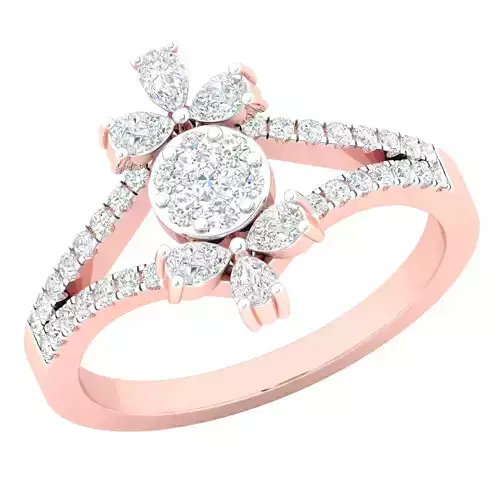 Women ring 3dm stl render detail 3D print model