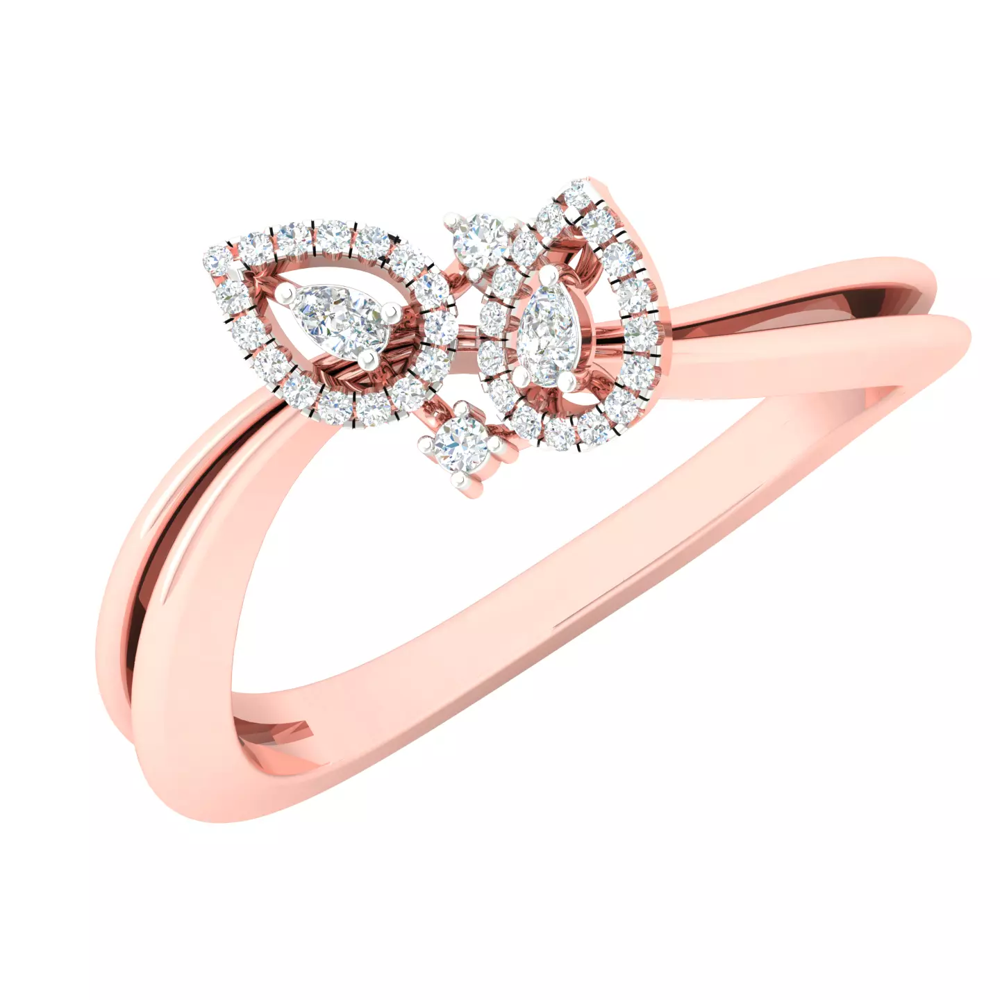 Women ring 3dm stl render detail 3D print model 3D print model_0