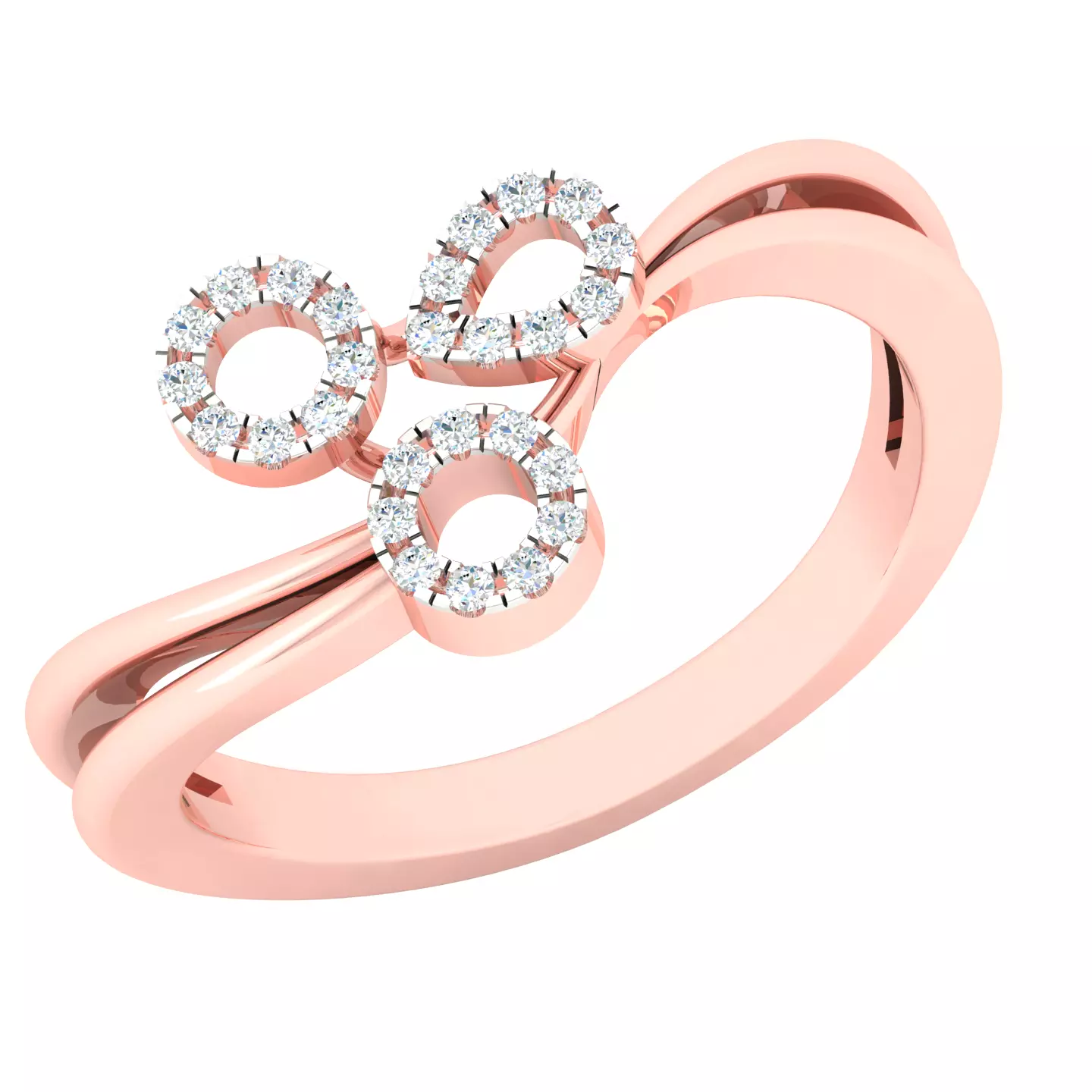 Women ring 3dm stl render detail 3D print model 3D print model_0