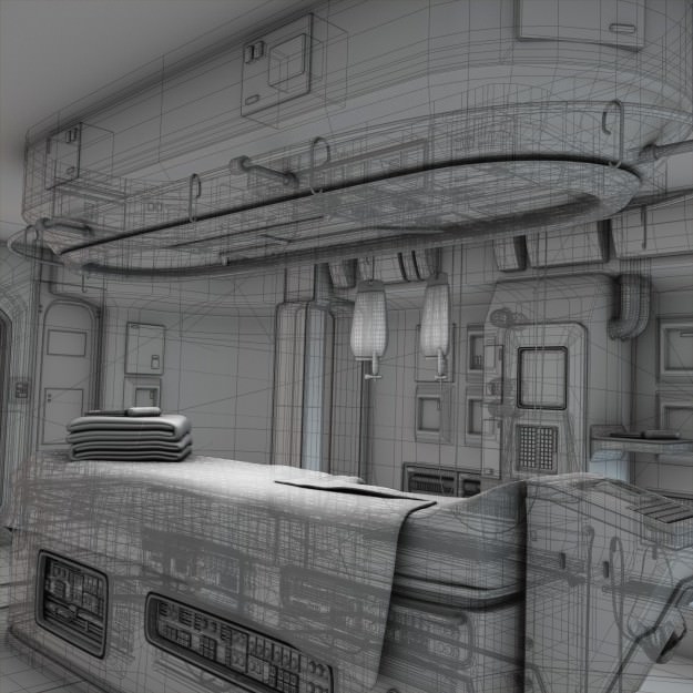 Spaceship Interior HD 3 3D model_11