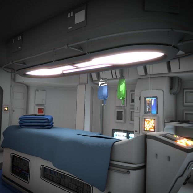 Spaceship Interior HD 3 3D model_9