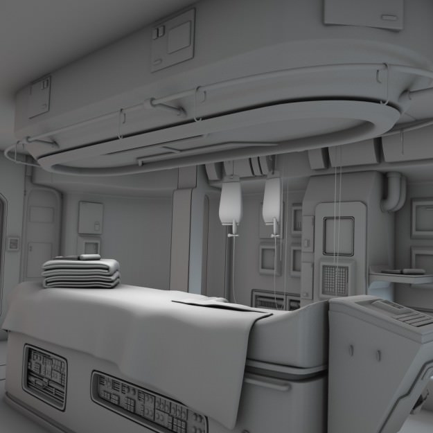 Spaceship Interior HD 3 3D model_10