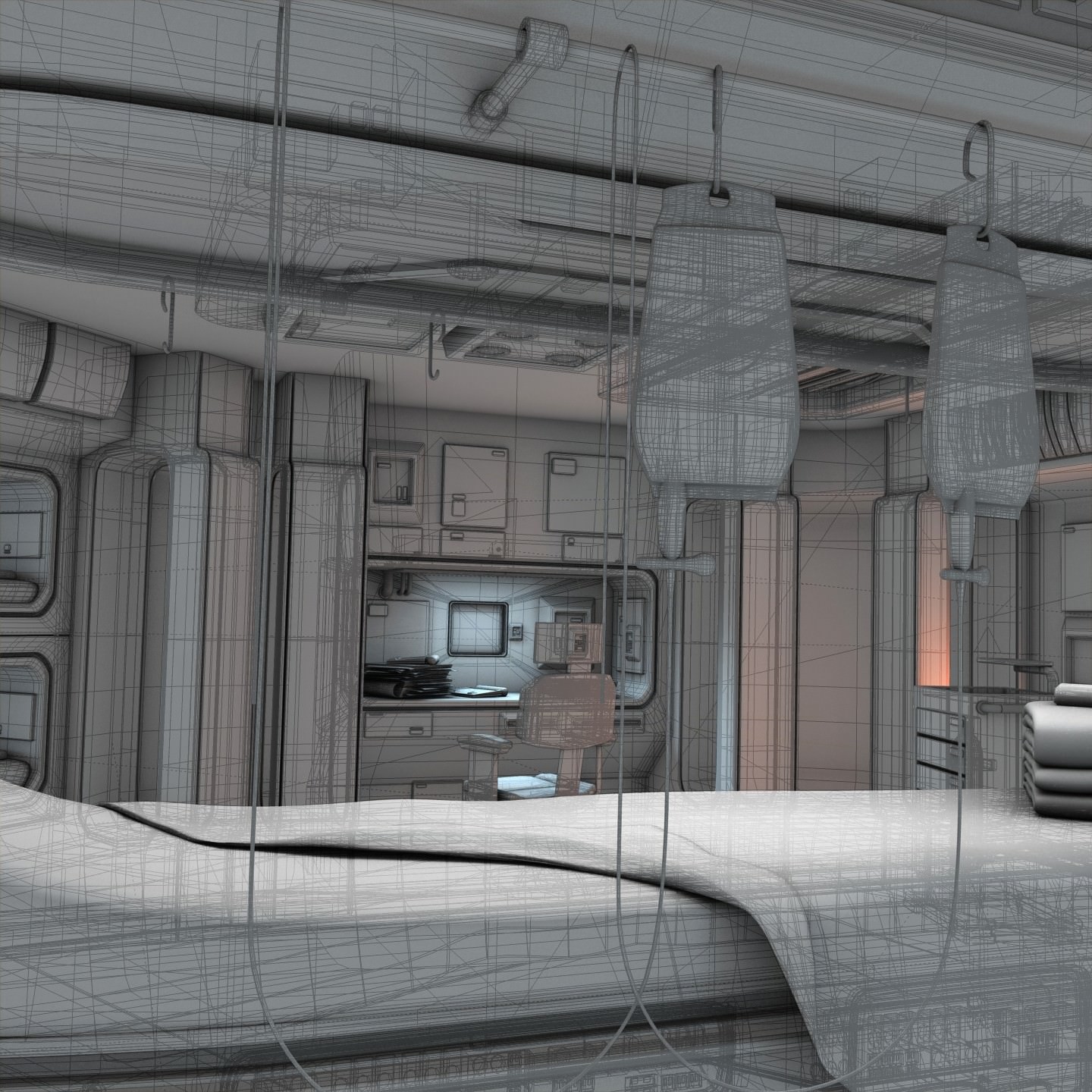 Spaceship Interior HD 3 3D model_17