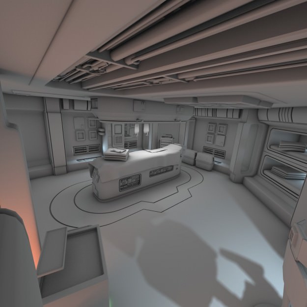 Spaceship Interior HD 3 3D model_13