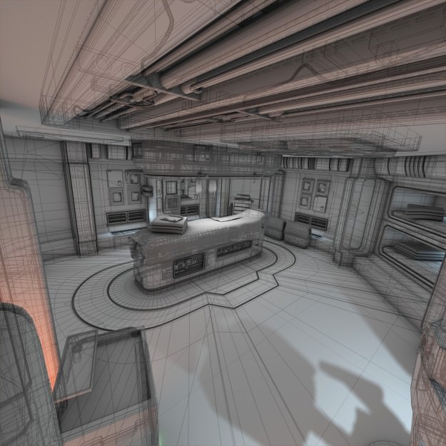 Spaceship Interior HD 3 3D model_14