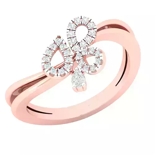 Women ring 3dm stl render detail 3D print model